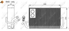 Nrf 36117 - EVAPORADOR MERCEDES E220 2.2 04-200