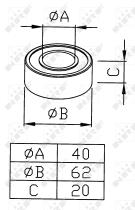 Nrf 38289 - AIRCO PARTS BEARING