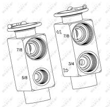 Nrf 38393 - AIRCO PARTS MERCEDES S-CLASS W126 8