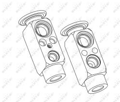 Nrf 38395 - AIRCO PARTS PORSCHE 928 77-