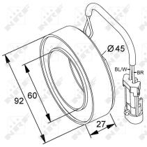 Nrf 38420 - AIRCO PARTS OPEL VAUXHALL ASTRA G98