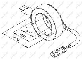 Nrf 38470 - AIRCO PARTS OPEL VECTRA C 02-