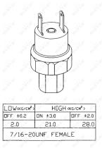 Nrf 38919 - AIRCO PARTS UNIVERSAL BINARY R134A