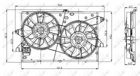  47003 - VENTILADOR FORD MONDEO 00-