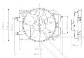  47021 - VENTILADOR FORD FOCUS 98-