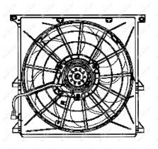 Nrf 47024 - VENTILADOR BMW 316I 90-