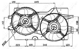  47031 - VENTILADOR CHRYSLER GRAND VOYAGER 9