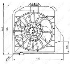  47032 - VENTILADOR CHRYSLER GRAND VOYAGER 0