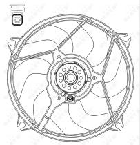 Nrf 47069 - VENTILADOR CITROEN XSARA PICASSO 99