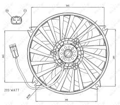 Nrf 47073 - VENTILADOR CITROEN C5 00-