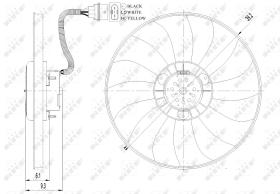 Nrf 47410 - VENTILADOR SEAT CORDOBA 02-