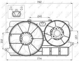  47452 - VENTILADOR FORD TOURNEO CONNECT 02-