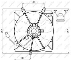  47479 - VENTILADOR TOYOTA AVENSIS 97-