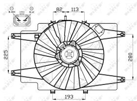  47513 - VENTILADOR ALFA ROMEO 147 00-