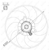  47514 - VENTILADOR CITROEN BERLINGO 96-