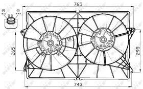  47520 - VENTILADOR CHRYSLER (USA) PACIFICA