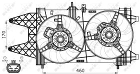 Nrf 47542 - VENTILADOR FIAT PUNTO 99-