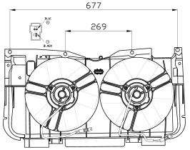 Nrf 47555 - VENTILADOR COMPLETO PEUGEOT 205 83-