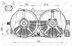 Nrf 47556 - VENTILADOR LANCIA YPSILON 07-