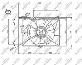  47746 - VENTILADOR TOYOTA RAV4 06/2000>