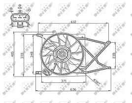  47749 - VENTILADOR OPEL ZAFIRA 02/1999>