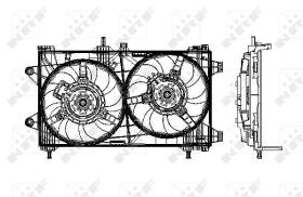 Nrf 47802 - VENTILADOR FIAT PUNTO 99-
