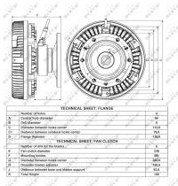  49026 - EMBRAGUE VENTILADOR VOLVO FM D13C/F