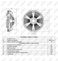  49045 - EMBRAGUE VENTILADOR DAF LF 55