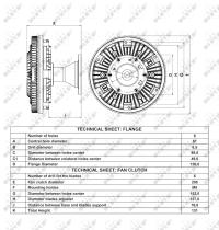 Nrf 49052 - EMBRAGUE VENTILADOR DAF 75 CF/85 CF