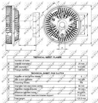Nrf 49078 - EMBRAGUE VENTILADOR IVECO EUROCARGO