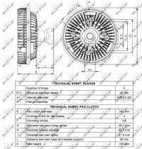 Nrf 49085 - EMBRAGUE VENTILADOR RENAULT MIDLUM