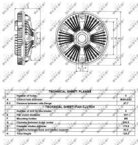 Nrf 49092 - EMBRAGUE VENTILADOR RENAULT PREMIUM