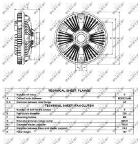 Nrf 49100 - EMBRAGUE VENTILADOR RENAULT MIDLUM