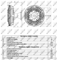 Nrf 49107 - EMBRAGUE VENTILADOR VOLVO F16 01/19