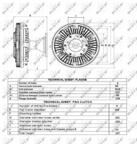 Nrf 49161 - EMBRAGUE VENTILADOR VOLVO FH12 08-9