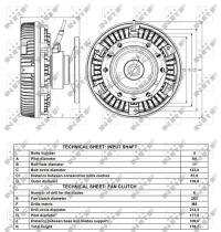 Nrf 49163 - EMBRAGUE VENTILADOR SCANIA R DC16 X