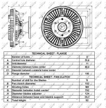 Nrf 49429 - FAN CLUTCH AGRICULTURE MASSEY FERGU