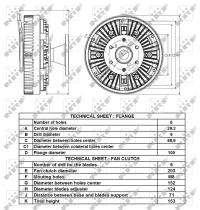 Nrf 49431 - EMBRAGUE VENTILADOR CAT D5N DOZER A