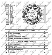 Nrf 49435 - EMBRAGUE VENTILADOR CAT 325D C7 DIE