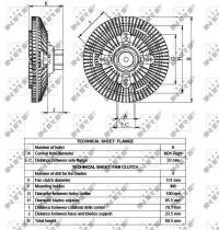 Nrf 49517 - EMBRAGUE VENTILADOR FORD TRANSIT 04