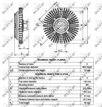 Nrf 49519 - EMBRAGUE VENTILADOR FORD TRANSIT 04