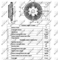 Nrf 49525 - EMBRAGUE VENTILADOR HYUNDAI H-1
