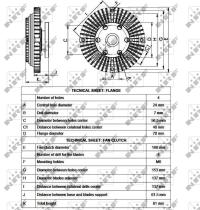 Nrf 49526 - EMBRAGUE VENTILADOR HYUNDAI H-1
