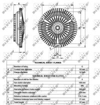 Nrf 49532 - EMBRAGUE VENTILADOR MERCEDES SPRINT