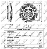 Nrf 49538 - EMBRAGUE VENTILADOR MERCEDES SPRINT