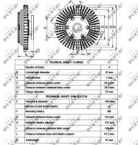 Nrf 49547 - EMBRAGUE VENTILADOR MITSUBISHI L200