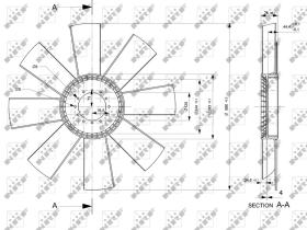 Nrf 49800 - EMBRAGUE VENTILADOR MERCEDES CONECT