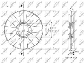 Nrf 49802 - EMBRAGUE VENTILADOR MERCEDES ACTROS