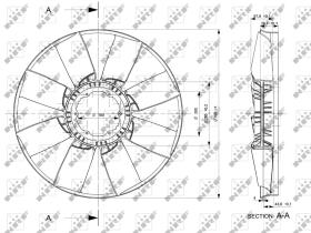 Nrf 49806 - EMBRAGUE VENTILADOR MERCEDES AXOR 0