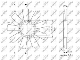 Nrf 49811 - EMBRAGUE VENTILADOR MERCEDES SPRINT
